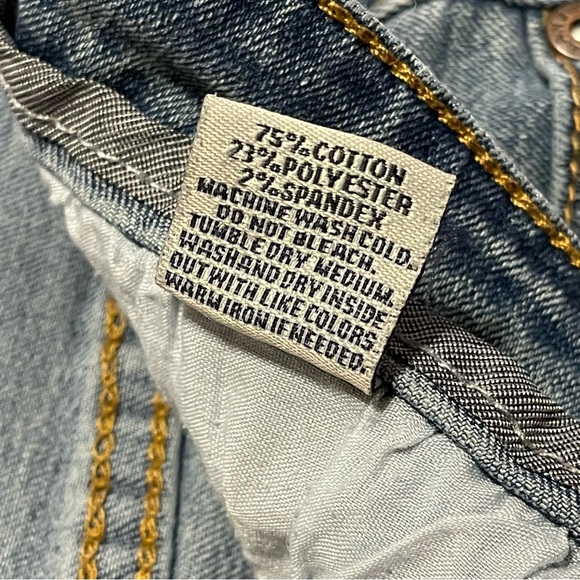 Hudson & Barrow Jeans Men's 32x31 Slim Stretch Blue Denim Whiskered Pants - Picture 5 of 9